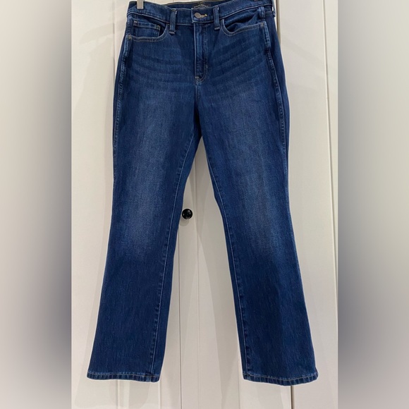 Banana Republic ‘Premium Denim’ high-rise crop boot cut jeans - Picture 2 of 5